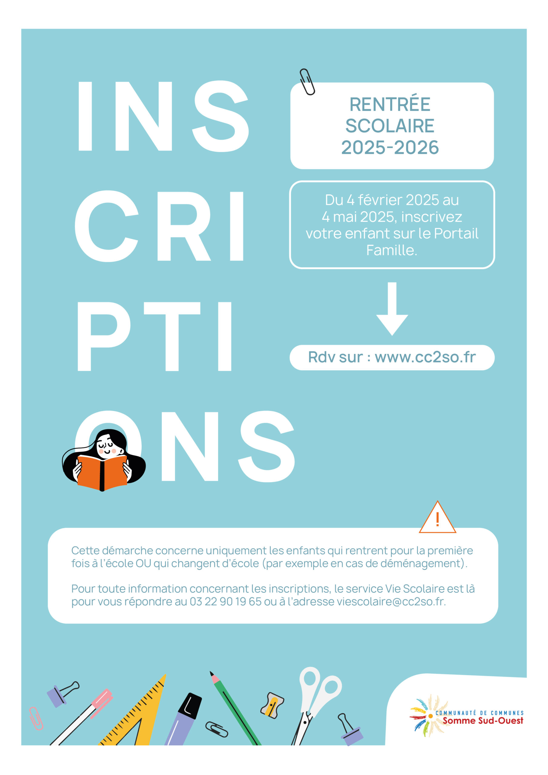 You are currently viewing INSCRIPTIONS SCOLAIRES 2025 – 2026